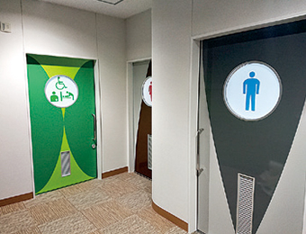 扉を使ったサイン